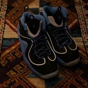 Nike Air Penny 2 Youth Black Blue 2015